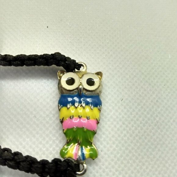 Rainbow owl Paracord bracelet‎ - Picture 2 of 4